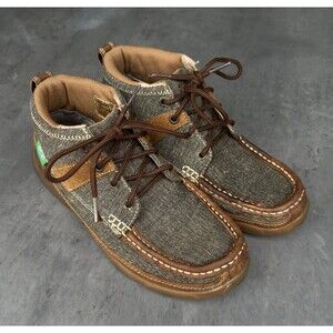 Twisted X WDM0094 Women’s 5.5M Driving Moc Chukka Leather Eco TWX Casual